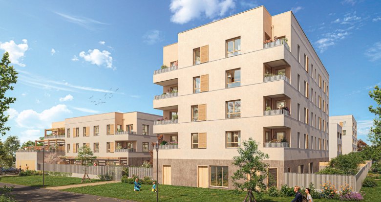 Achat / Vente immobilier neuf Bussy-Saint-Georges écoquartier du Sycomore proche RER A (77600) - Réf. 13403