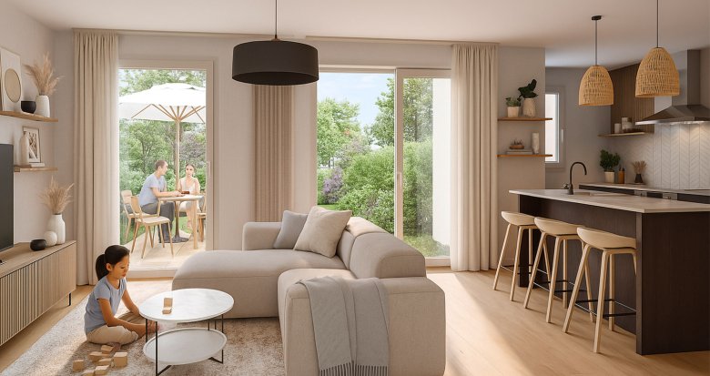 Achat / Vente immobilier neuf Cergy à 30 minutes de Paris (95000) - Réf. 13290