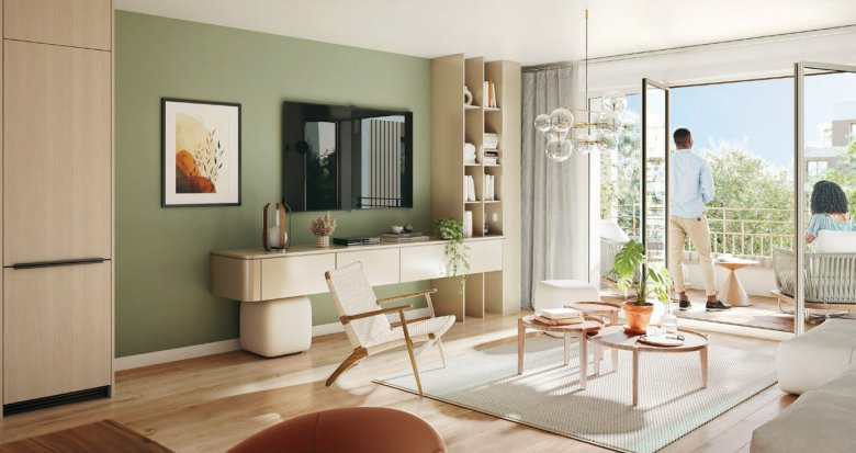 Achat / Vente immobilier neuf Cergy quartier Sainte-Apoline (95000) - Réf. 13639