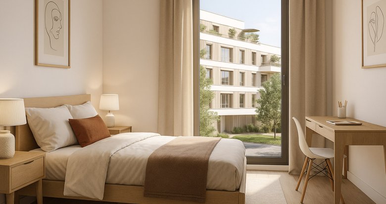 Achat / Vente immobilier neuf Cergy quartier Sainte-Apoline (95000) - Réf. 13639