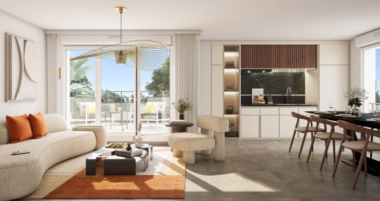 Achat / Vente immobilier neuf Cesson à 700m de la gare de Cesson RER D (77240) - Réf. 12704