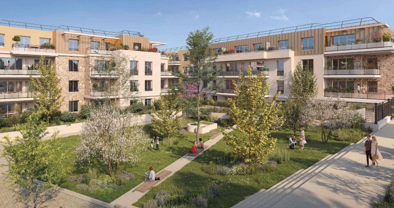 Achat / Vente immobilier neuf Cesson à 700m de la gare de Cesson RER D (77240) - Réf. 12704
