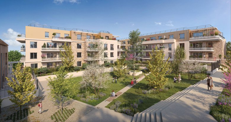 Achat / Vente immobilier neuf Cesson à 700m de la gare de Cesson RER D (77240) - Réf. 12704