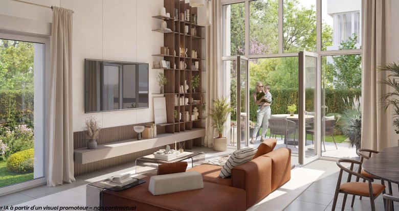 Achat / Vente immobilier neuf Champigny-sur-Marne à 10 min de bus du RER A Champigny (94500) - Réf. 13595