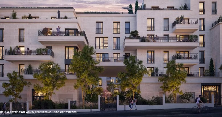 Achat / Vente immobilier neuf Champigny-sur-Marne à 10 min de bus du RER A Champigny (94500) - Réf. 13595