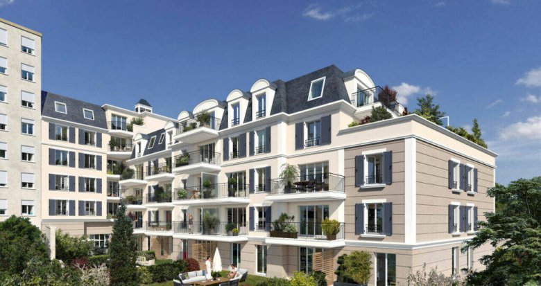 Achat / Vente immobilier neuf Champigny-sur-Marne à 200m du parc du Tremblay (94500) - Réf. 6619