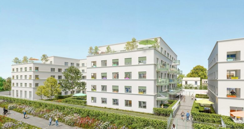 Achat / Vente immobilier neuf Chanteloup-les-Vignes à quelques minutes de la ligne J (78570) - Réf. 13078