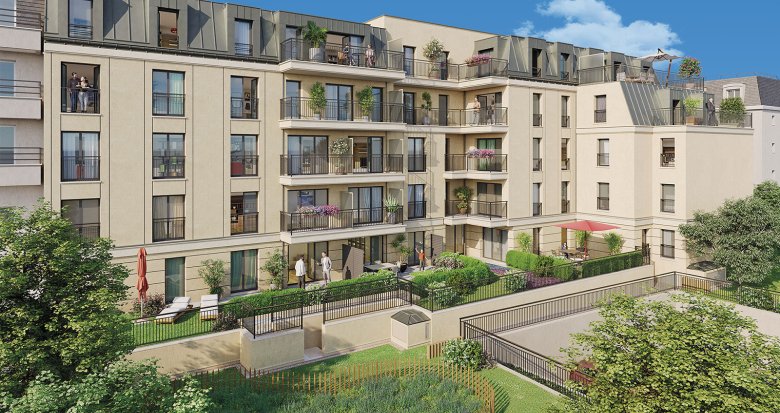 Achat / Vente immobilier neuf Châtenay-Malabry à 3 minutes à pied du tramway T10 (92290) - Réf. 12880