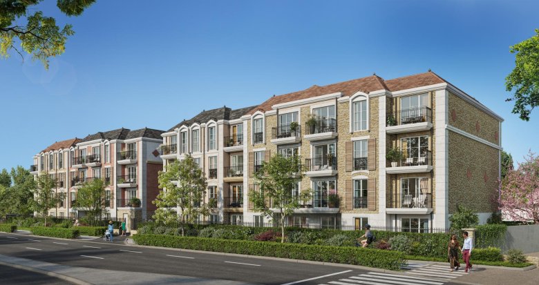 Achat / Vente immobilier neuf Chelles à 600m du centre commercial Terre-Ciel (77500) - Réf. 8624