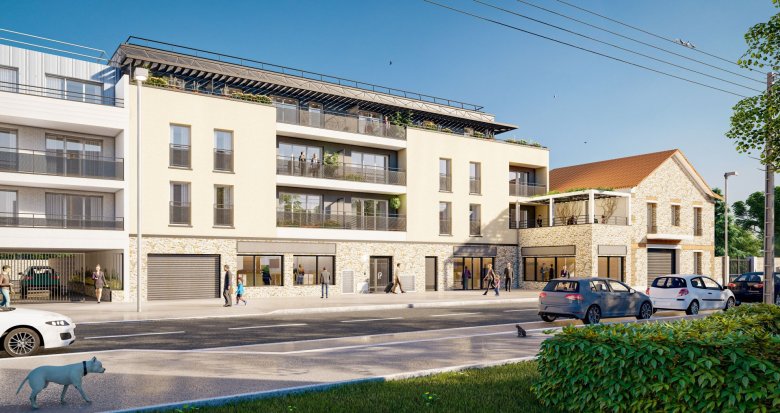 Achat / Vente immobilier neuf Chennevières-sur-Marne à 10 min en bus du RER A (94430) - Réf. 9003