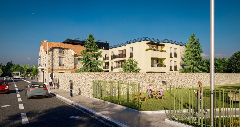 Achat / Vente immobilier neuf Chennevières-sur-Marne à 10 min en bus du RER A (94430) - Réf. 9003