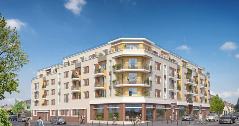 Achat / Vente immobilier neuf Chennevières-sur-Marne proche centre commercial Pince Vent (94430) - Réf. 6428