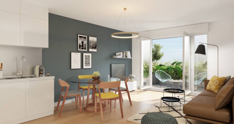 Achat / Vente immobilier neuf Chennevières-sur-Marne proche centre commercial Pince Vent (94430) - Réf. 6428