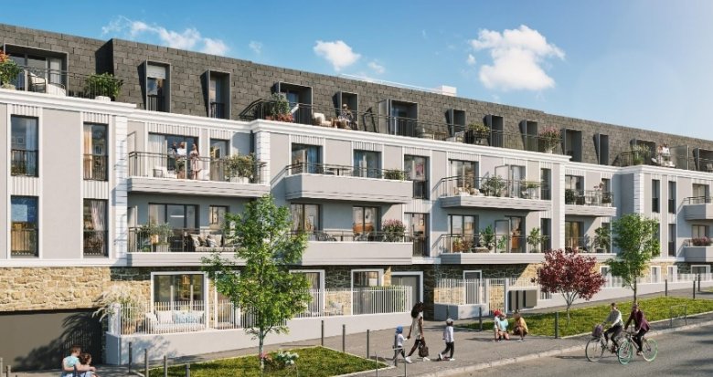 Achat / Vente immobilier neuf Clichy-sous-Bois La Butte-Les Limites (93390) - Réf. 8117