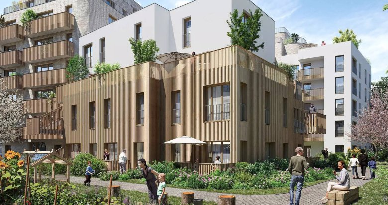 Achat / Vente immobilier neuf Colombes à 15 min à pied du métro 13 (92700) - Réf. 7978