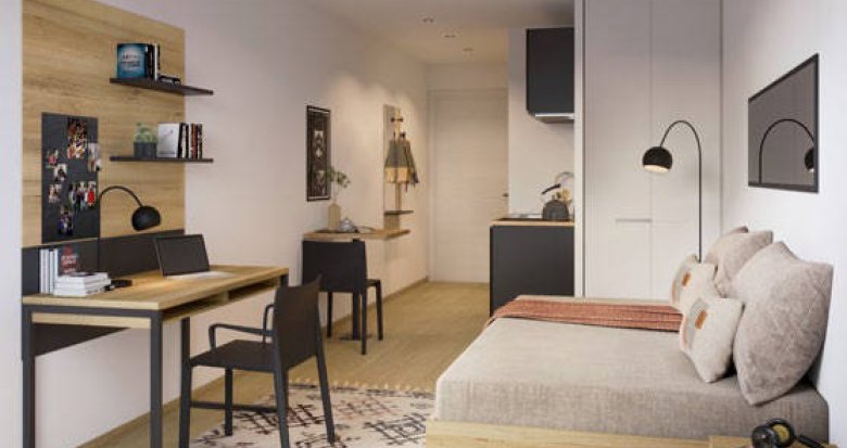 Achat / Vente immobilier neuf Colombes à résidence étudiante 5 min à pied du tramway ligne 2 (92700) - Réf. 12615