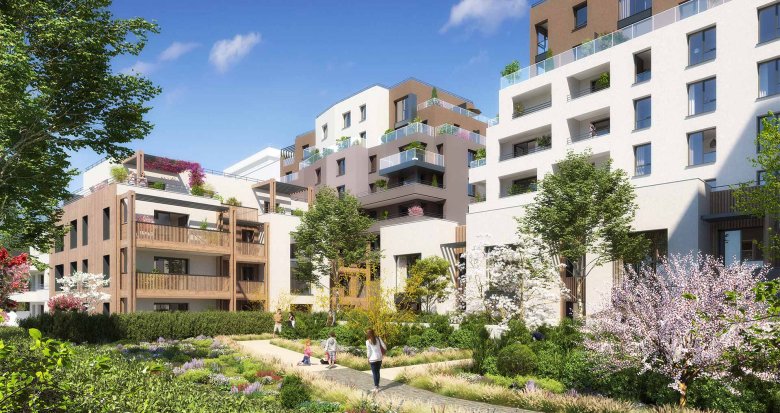 Achat / Vente immobilier neuf Colombes proche du métro 13 et Transilien J (92700) - Réf. 6403