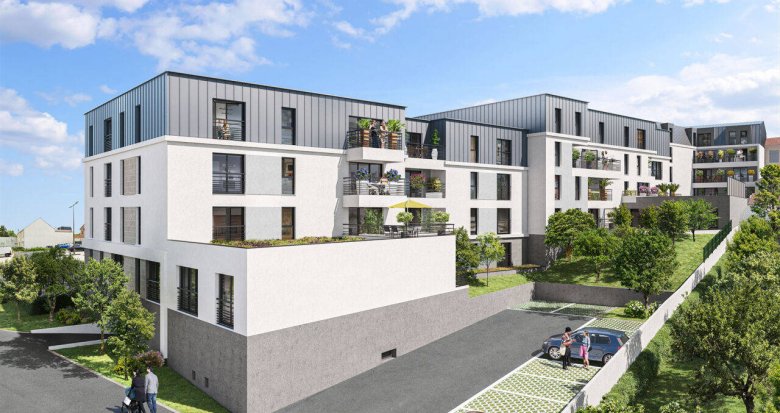 Achat / Vente immobilier neuf Combs-la-Ville à 350m du RER D (77380) - Réf. 7565