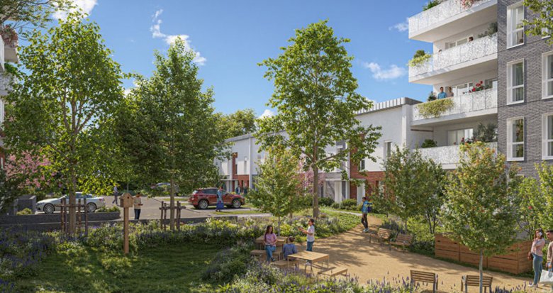 Achat / Vente immobilier neuf Corbeil-Essonnes proche du RER D (91100) - Réf. 13201