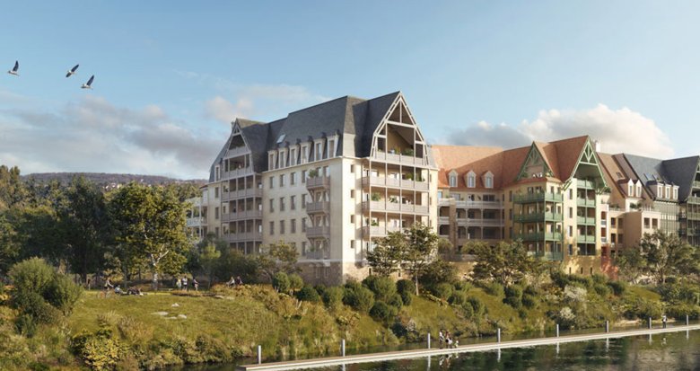 Achat / Vente immobilier neuf Cormeilles-en-Parisis à 20 min de La Défense en RER A (95240) - Réf. 13427