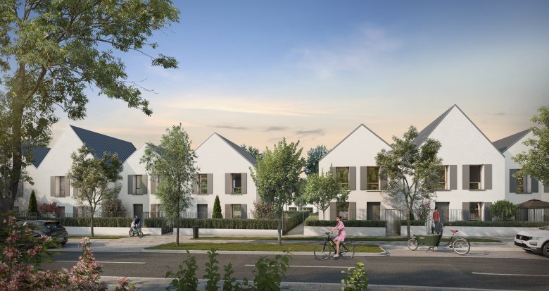 Achat / Vente immobilier neuf Coupvray à 10 min de Chessy Marne-la-Vallée (77700) - Réf. 8654