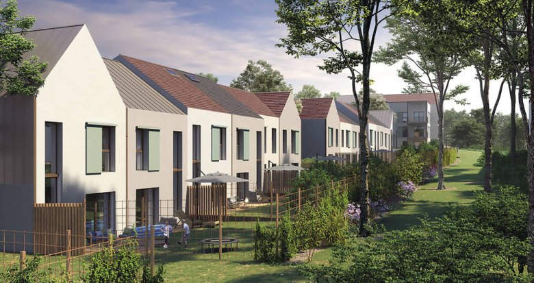 Achat / Vente immobilier neuf Coupvray à moins de 10 min de Chessy Marne-la-Vallée (77700) - Réf. 12259