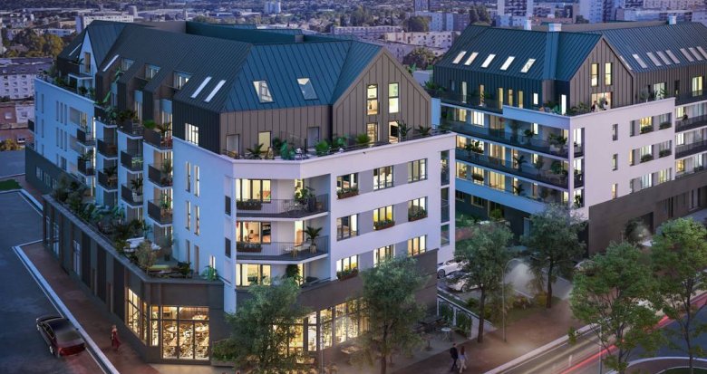 Achat / Vente immobilier neuf Créteil à 8 min à pied du métro 8 Créteil préfecture (94000) - Réf. 8022