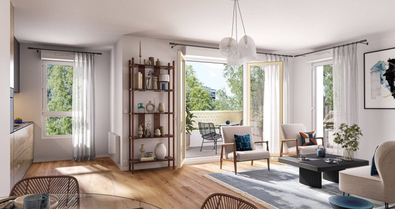 Achat / Vente immobilier neuf Créteil à proximité de la ligne de métro 8 (94000) - Réf. 8990