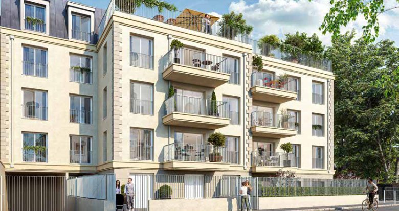 Achat / Vente immobilier neuf Deuil-la-Barre à deux pas du Transilien H (95170) - Réf. 12737