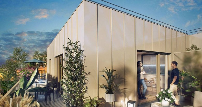 Achat / Vente immobilier neuf Drancy à 100 m du RER B reliant Paris en 20 min (93700) - Réf. 12477