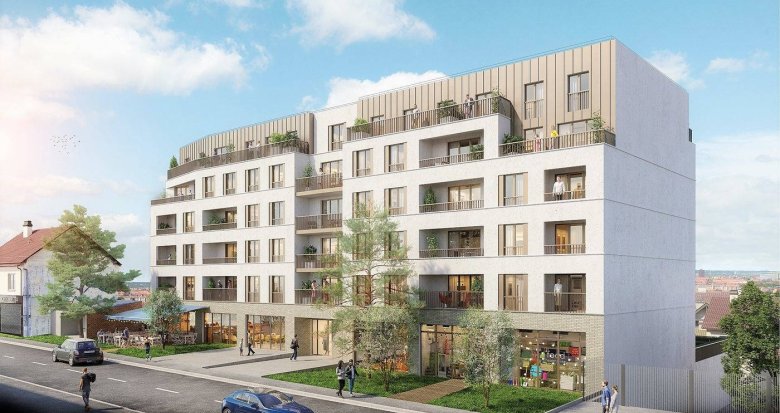 Achat / Vente immobilier neuf Drancy à 100 m du RER B reliant Paris en 20 min (93700) - Réf. 12477
