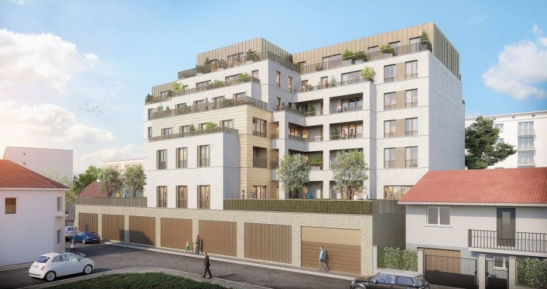 Achat / Vente immobilier neuf Drancy à 100 m du RER B reliant Paris en 20 min (93700) - Réf. 12477