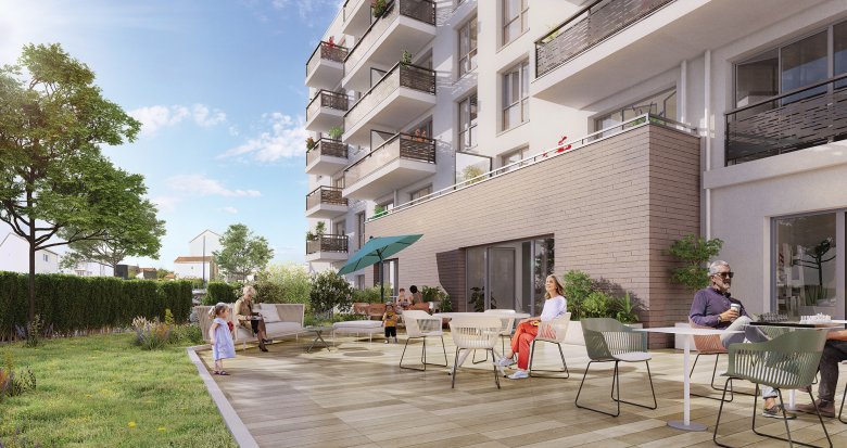 Achat / Vente immobilier neuf Drancy résidence séniors à 15 min à pied du RER B (93700) - Réf. 8965