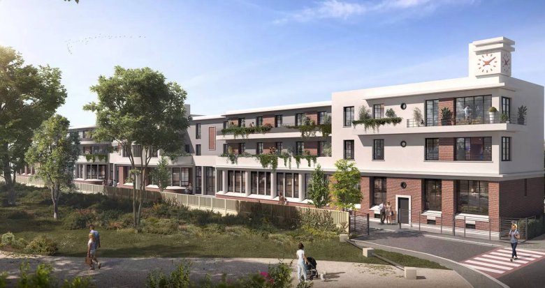 Achat / Vente immobilier neuf Draveil à 3min en bus de la gare RER C et D de Juvisy (91210) - Réf. 8269