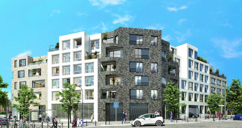 Achat / Vente immobilier neuf Epinay-sur-Seine à 450m du RER et du Tram (93800) - Réf. 7907