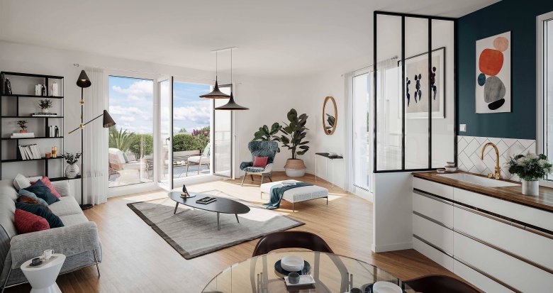 Achat / Vente immobilier neuf Épinay-sur-Seine à deux pas de la station de tram T8 (93800) - Réf. 12164