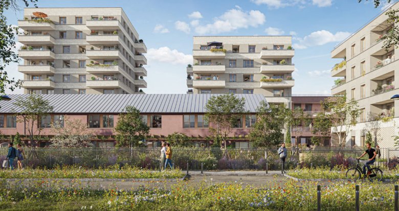Achat / Vente immobilier neuf Évry-Courcouronnes à 11 min à pied du RER D (91000) - Réf. 13247