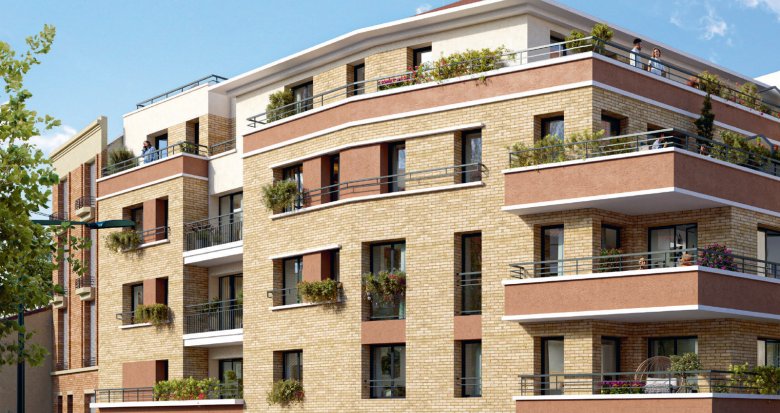 Achat / Vente immobilier neuf Fontenay-sous-Bois à 6 min du RER A (94120) - Réf. 12982