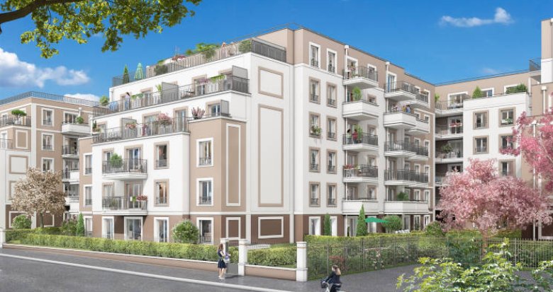 Achat / Vente immobilier neuf Franconville à 2 min à pied de la gare RER C (95130) - Réf. 5869