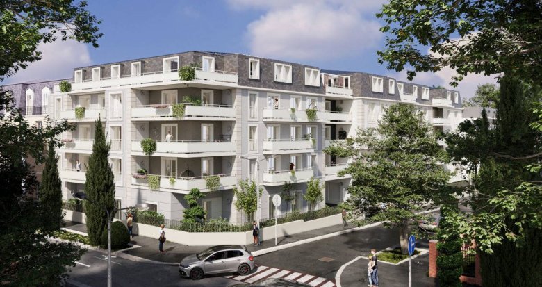 Achat / Vente immobilier neuf Gagny à 5 minutes à pied du Parc Forestier du Bois de l’Etoile (93220) - Réf. 8973