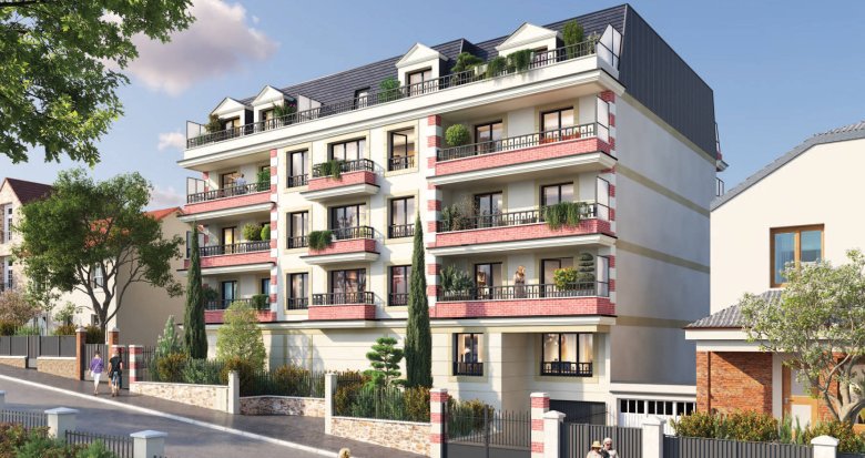 Achat / Vente immobilier neuf Gagny centre-ville à 900m de la gare (93220) - Réf. 12774