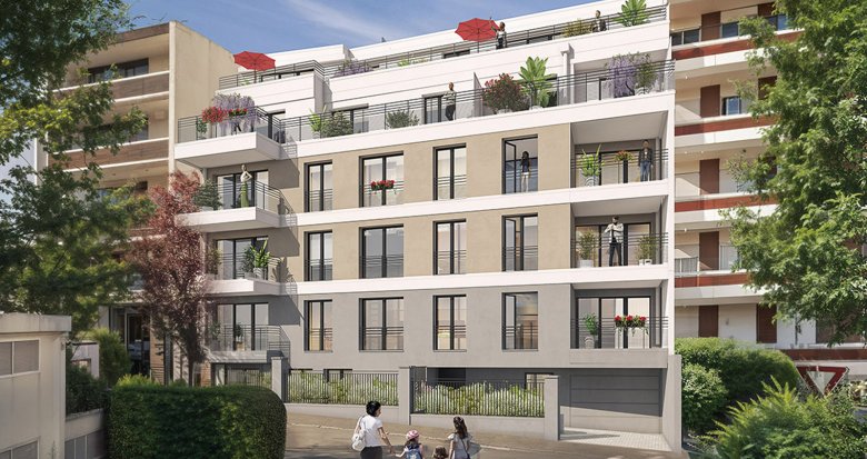 Achat / Vente immobilier neuf Gagny proche du Parc Forestier du Bois de l’Etoile (93220) - Réf. 13475