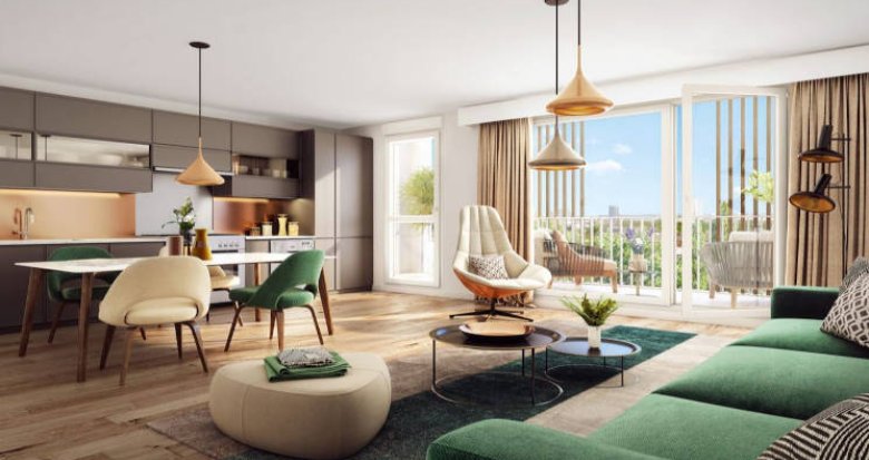Achat / Vente immobilier neuf Garges-lès-Gonesse à 2 pas du RER (95140) - Réf. 4789