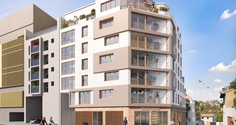 Achat / Vente immobilier neuf Gentilly à 100m de la nouvelle station M14 (94250) - Réf. 12841