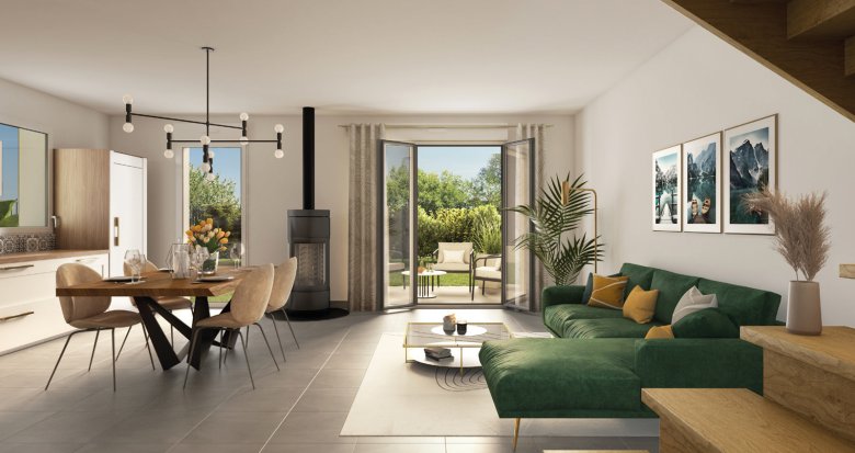 Achat / Vente immobilier neuf Guerville proche centre et à 10 min à pied du bus ligne N (78930) - Réf. 12882
