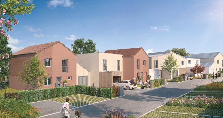 Achat / Vente immobilier neuf Guerville proche centre et à 10 min à pied du bus ligne N (78930) - Réf. 12882