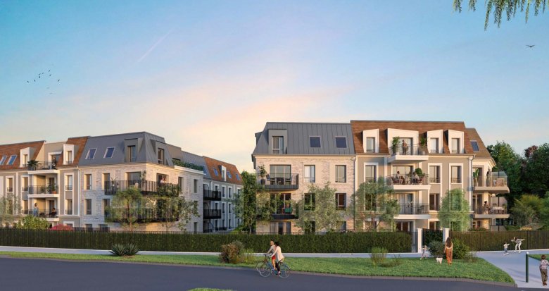 Achat / Vente immobilier neuf Hardricourt à deux pas des berges de la Seine (78250) - Réf. 13888