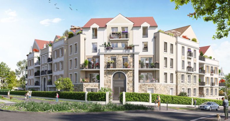 Achat / Vente immobilier neuf Igny quartier verdoyant à l’ambiance de village (91430) - Réf. 8665