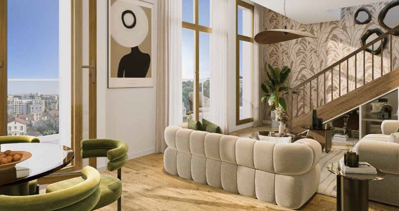 Achat / Vente immobilier neuf Issy-les-Moulineaux à 3 min à pied de la gare RER C (92130) - Réf. 13372