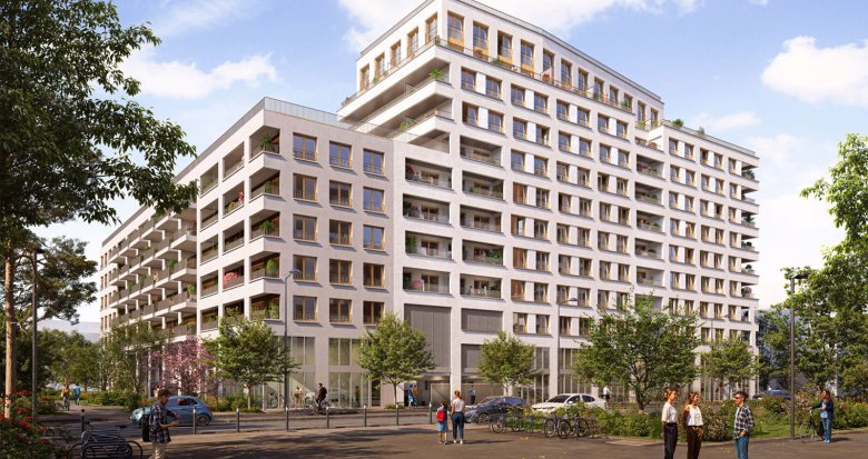 Achat / Vente immobilier neuf Ivry-sur-Seine à deux pas des rives de la Seine et RER C à 850m (94200) - Réf. 13320